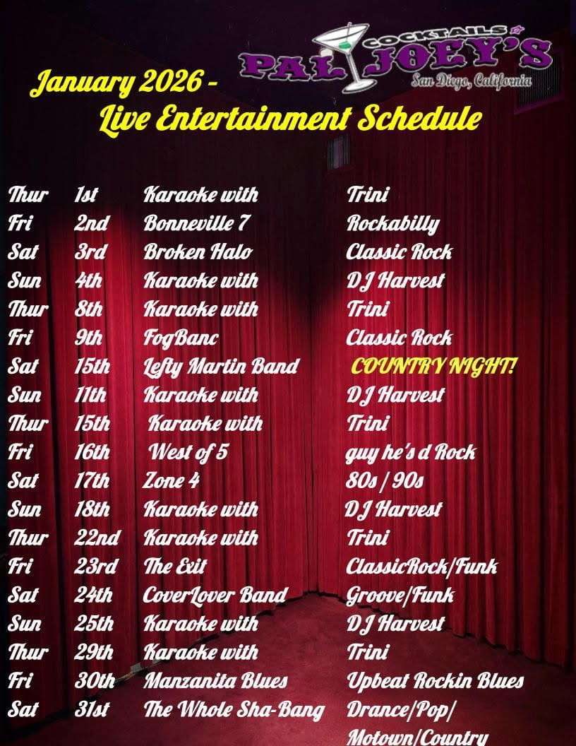January 2026 Schedule min