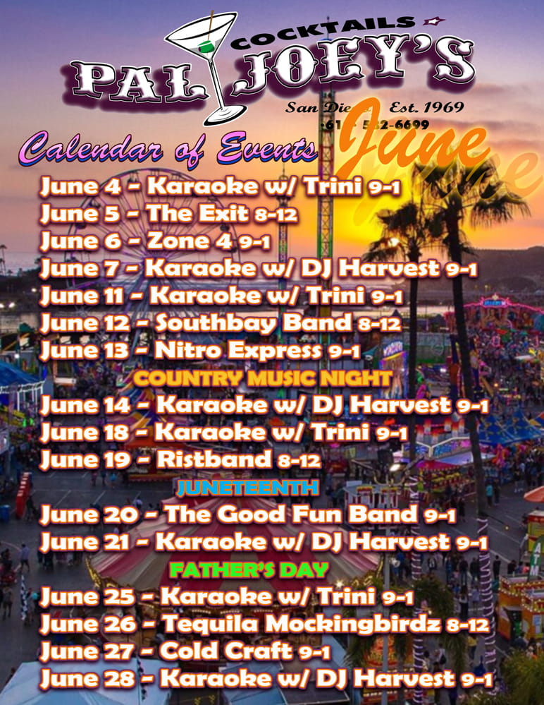 May 2026 Schedule