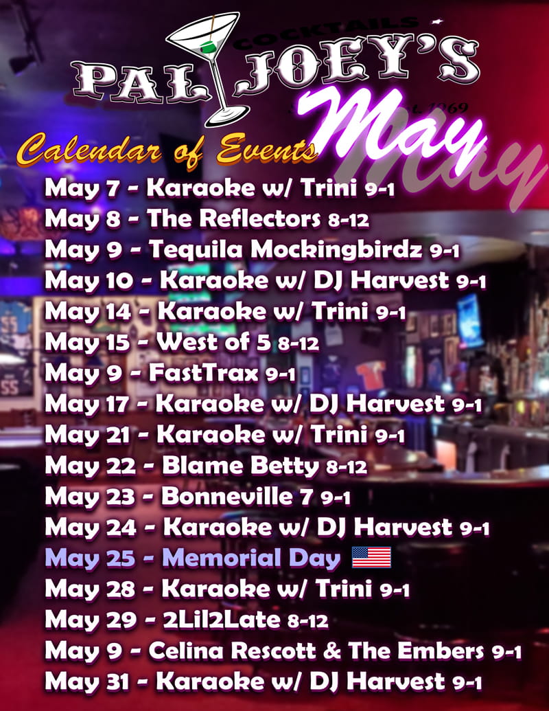 May 2026 Schedule